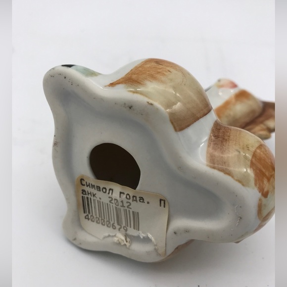 VTG Russian GZHEL figurine Majolica Set of 3 - Picture 13 of 14